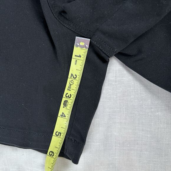 COVE USA Chino Shorts Men's 32 Black 5" Inseam Elastic Waist Casual - Picture 6 of 7